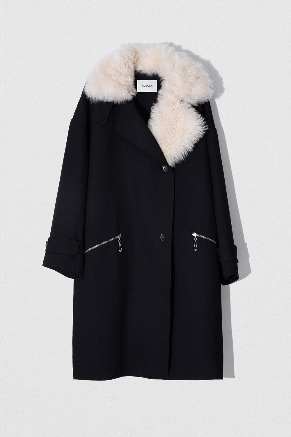 CONSTANCE COAT BLACK GABARDINE - 4