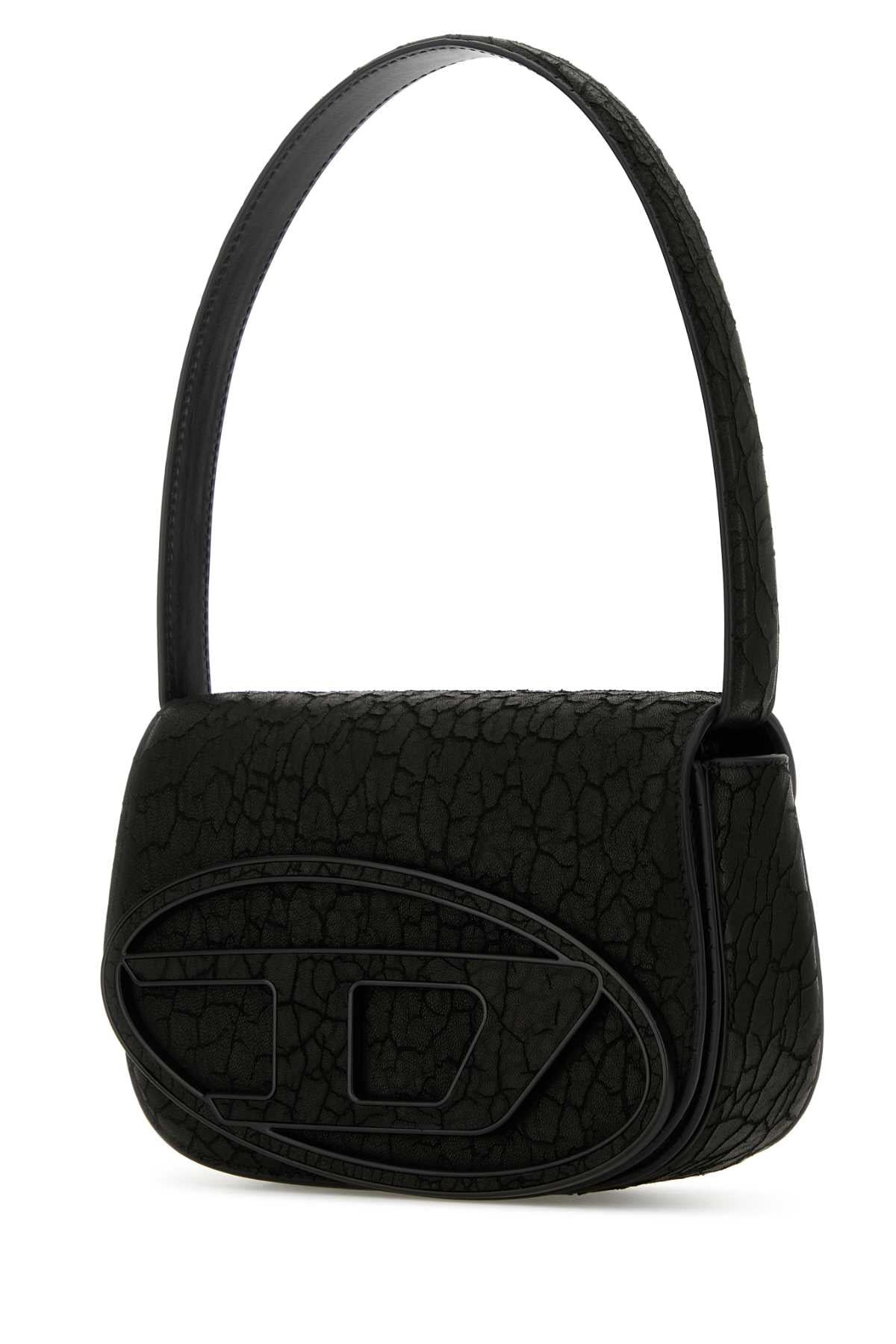 Diesel Women Black Leather 1Dr Shoulder Bag - 2
