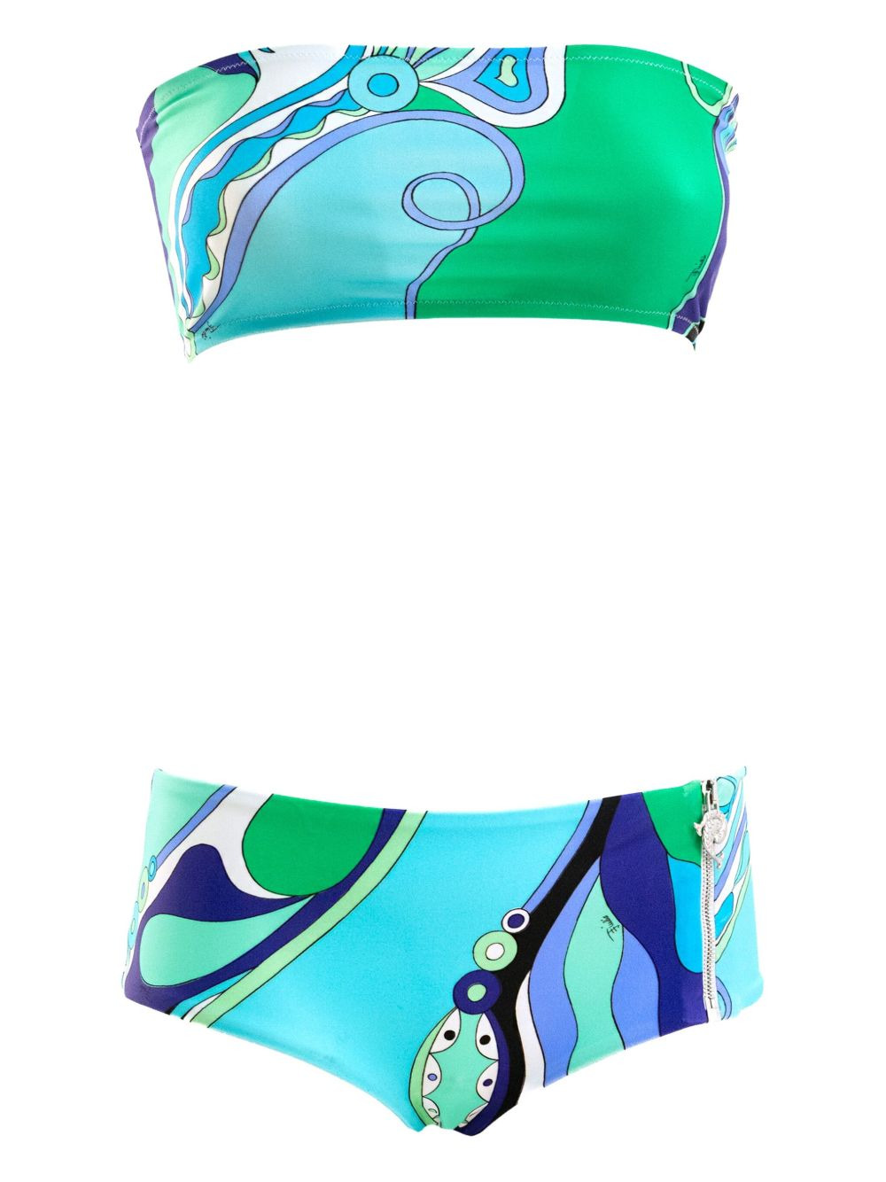 orchidee-print bikini - 2