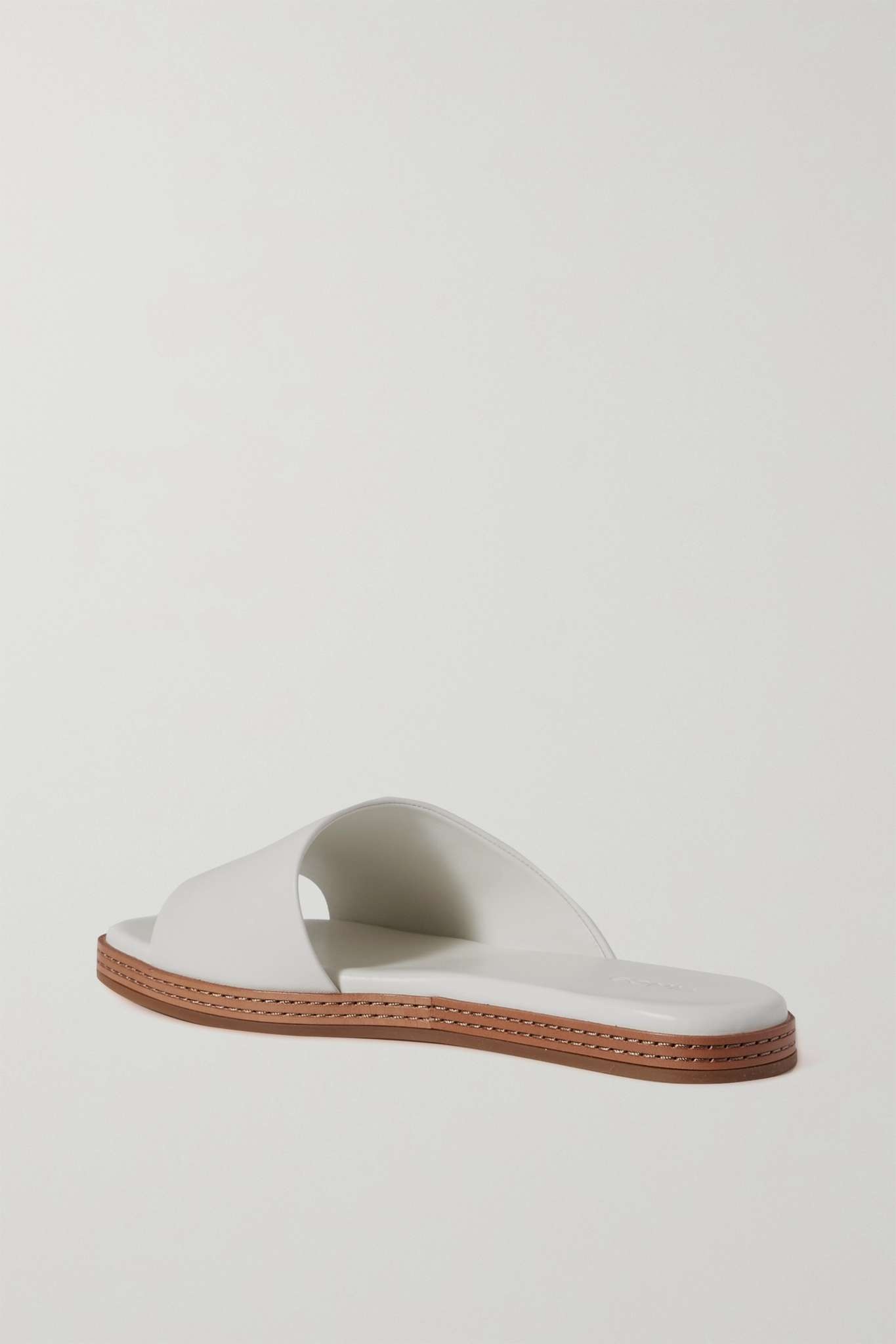 Canella leather slides - 3