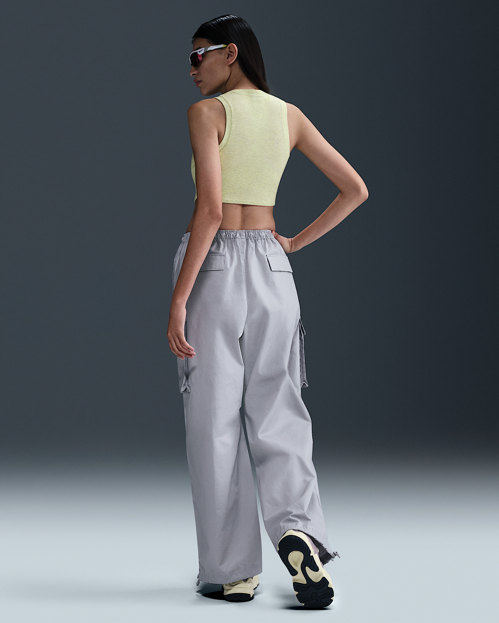 Nike Sportswear Chill Knit Women's Tight Cropped Mini-Rib Tank Top - 5