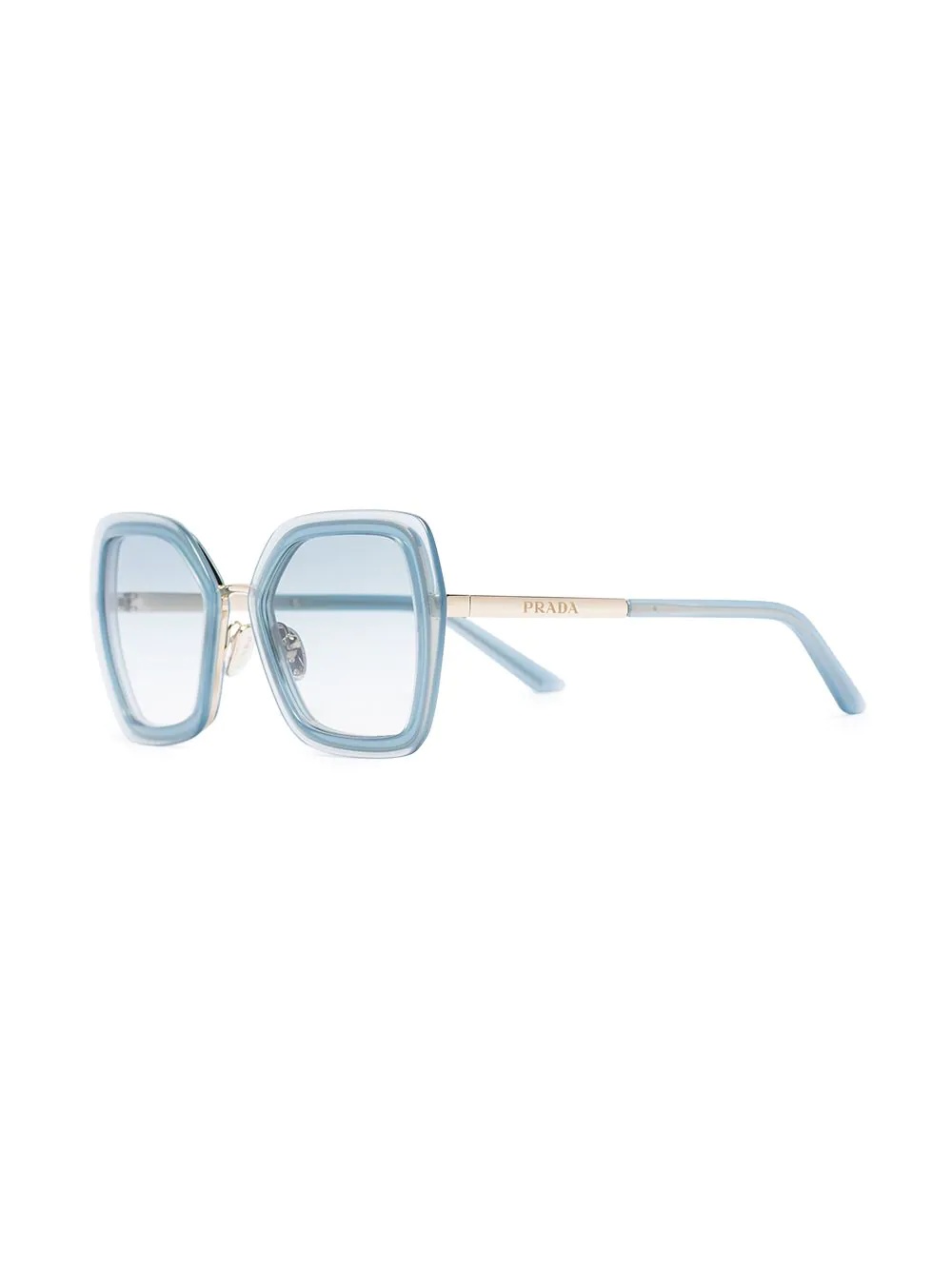 oversized square-frame sunglasses - 3