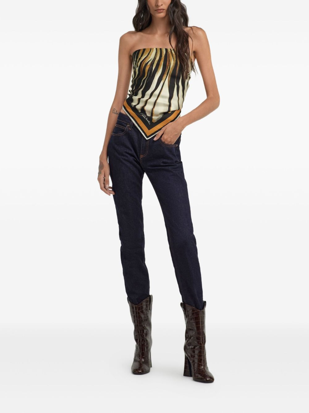 five-pocket denim jeans - 2