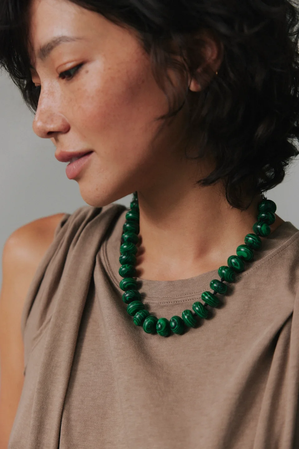 Sabina Semiprecious Stone Choker - 1