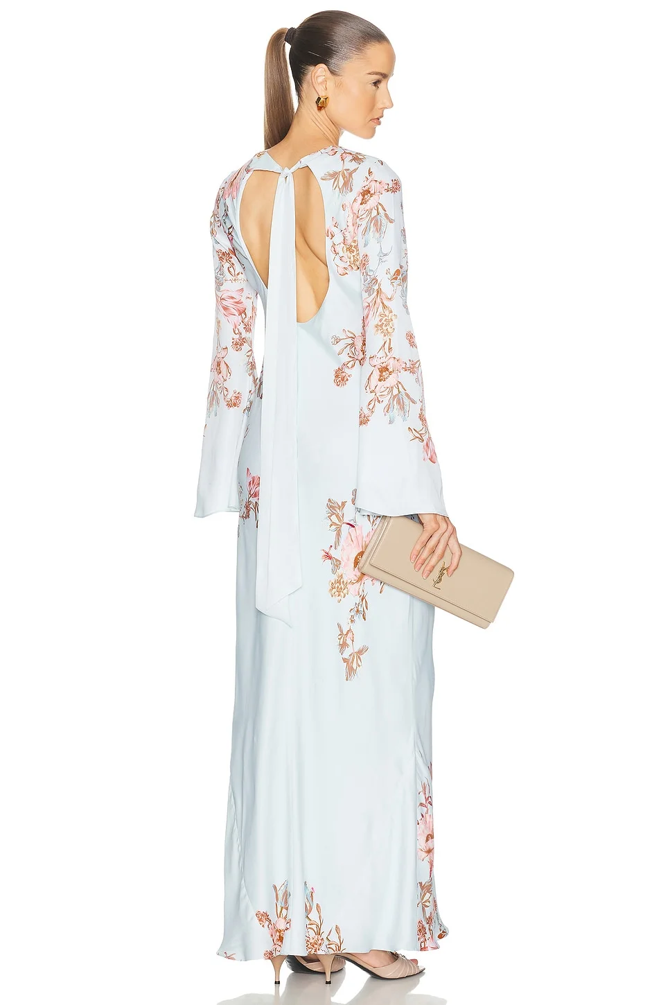 Ezra Back Ties Maxi Dress - 1