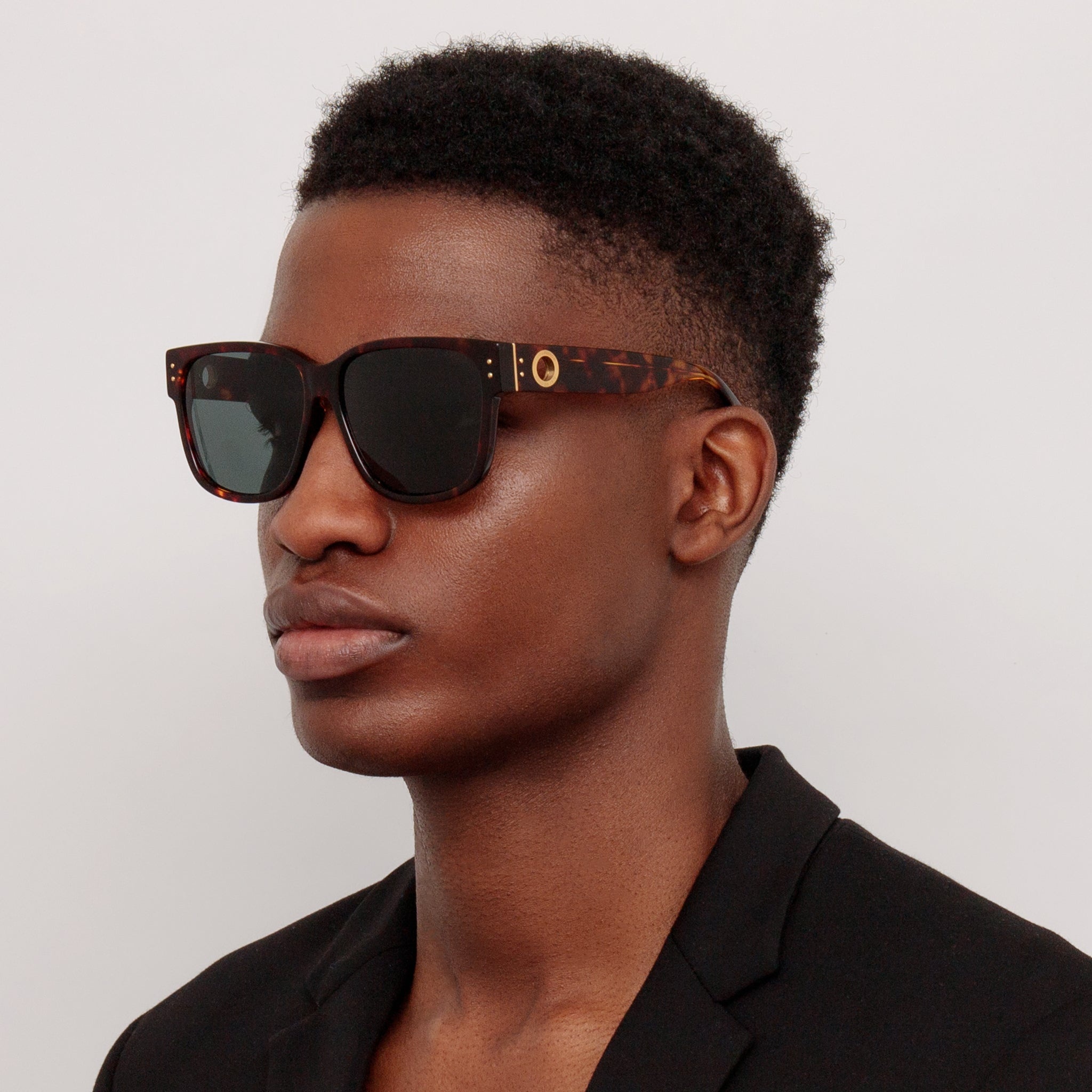 Perry Sunglasses in Tortoiseshell - 4