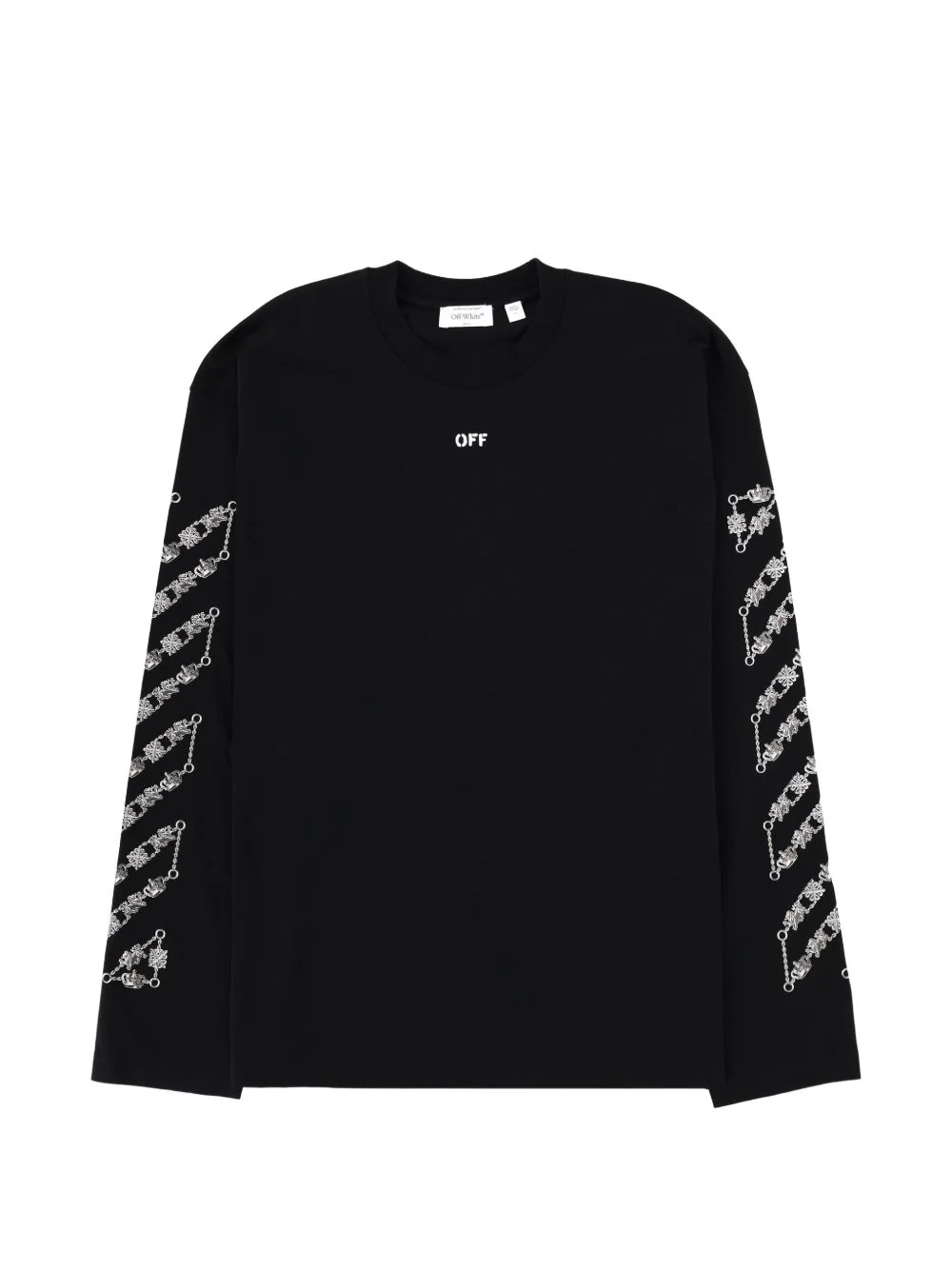 long-sleeve graphic T-shirt - 1