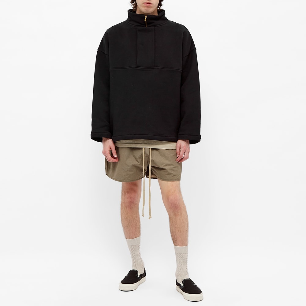 Fear of God Brushed 1/4 Zip Fleece Pullover - 6