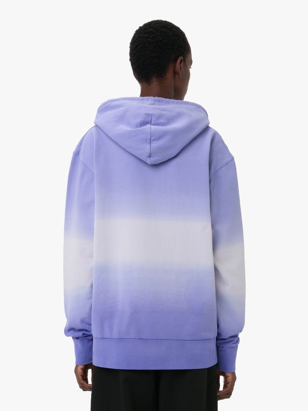GRADIENT HOODIE WITH LOGO EMBROIDERED - 4