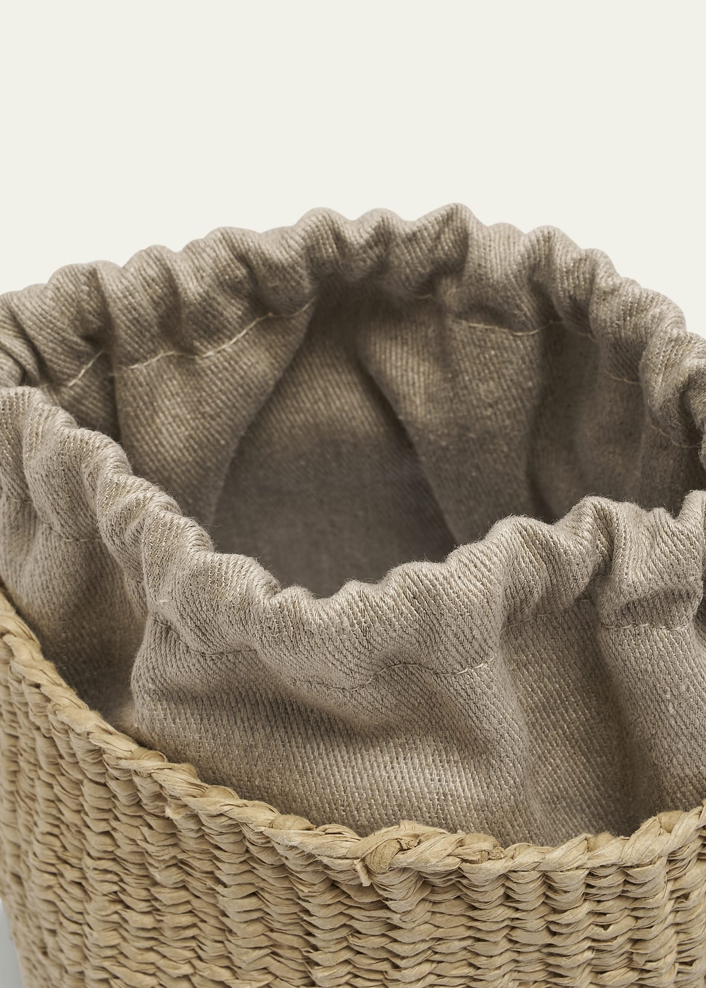 Woody Small Basket Bucket Bag - 4