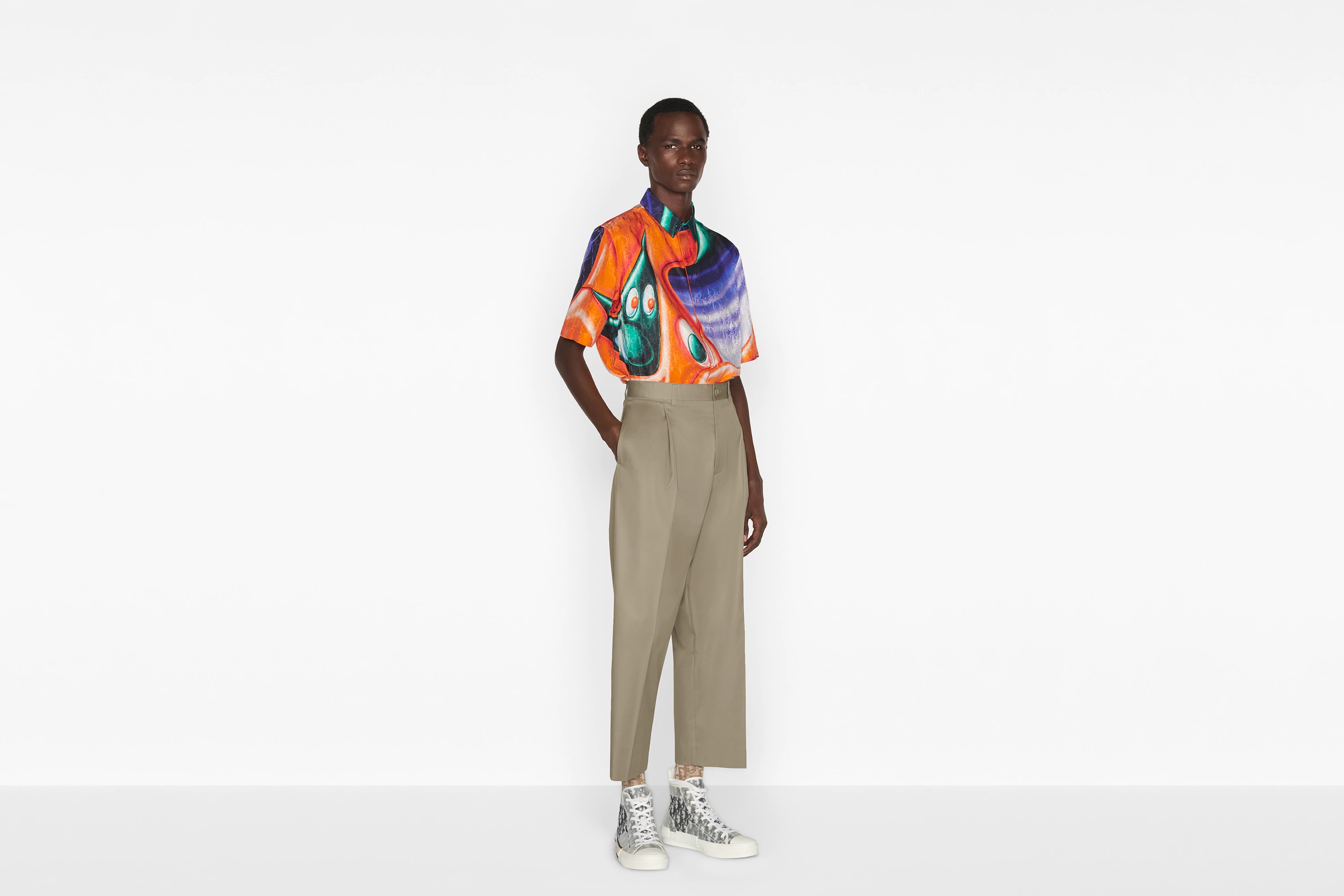 DIOR AND KENNY SCHARF Short-Sleeved Shirt - 7