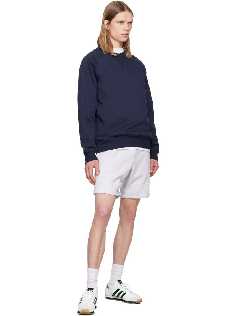 Carhartt Gray Chase Sweat Shorts outlook