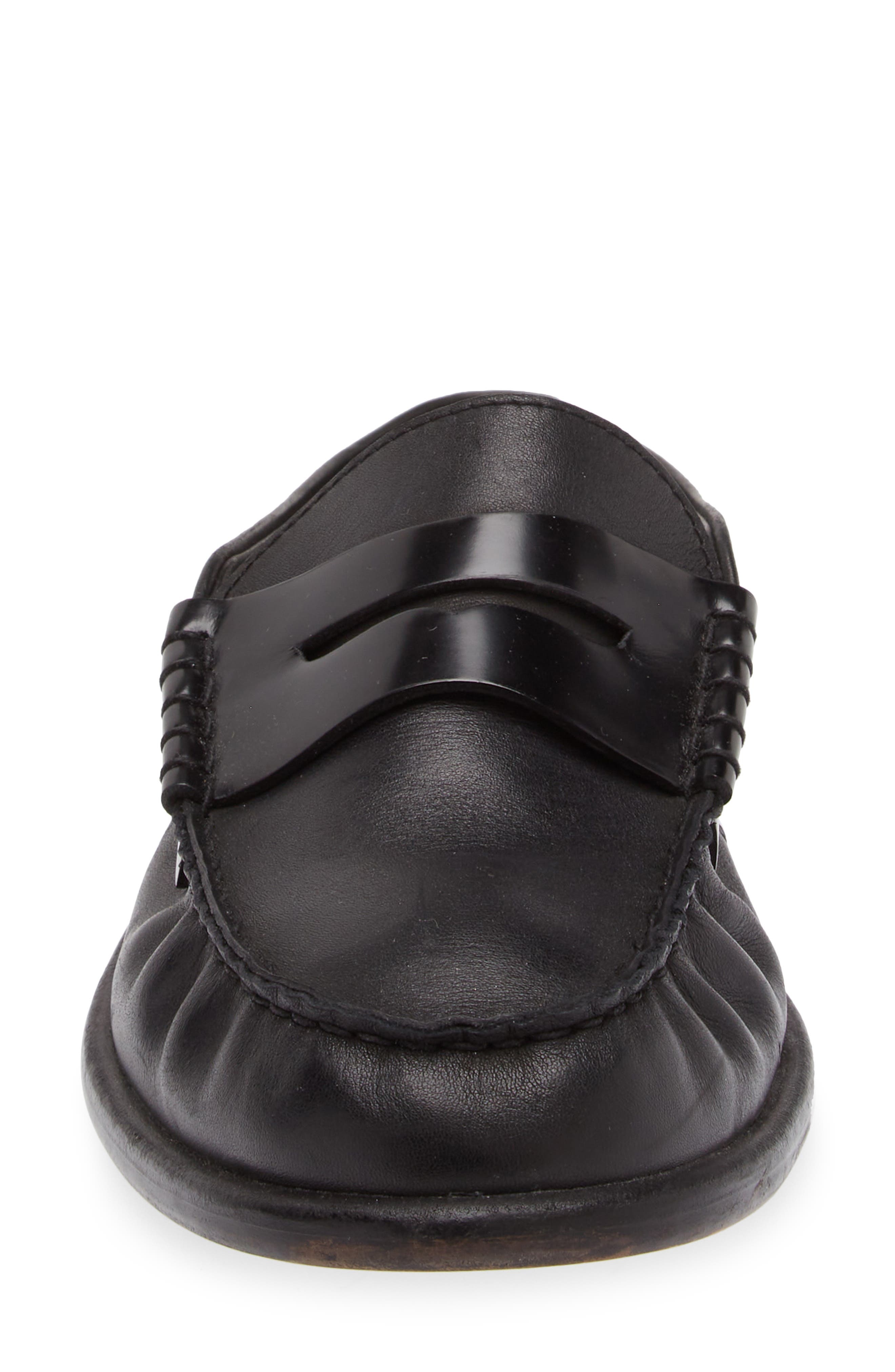 rag & bone Carter Penny Loafer Mule in Blk at Nordstrom - 4