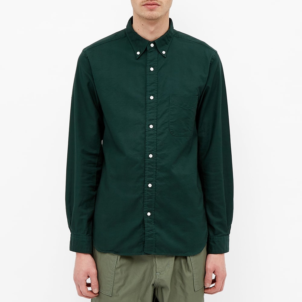 Beams Plus Button Down Oxford Shirt - 4