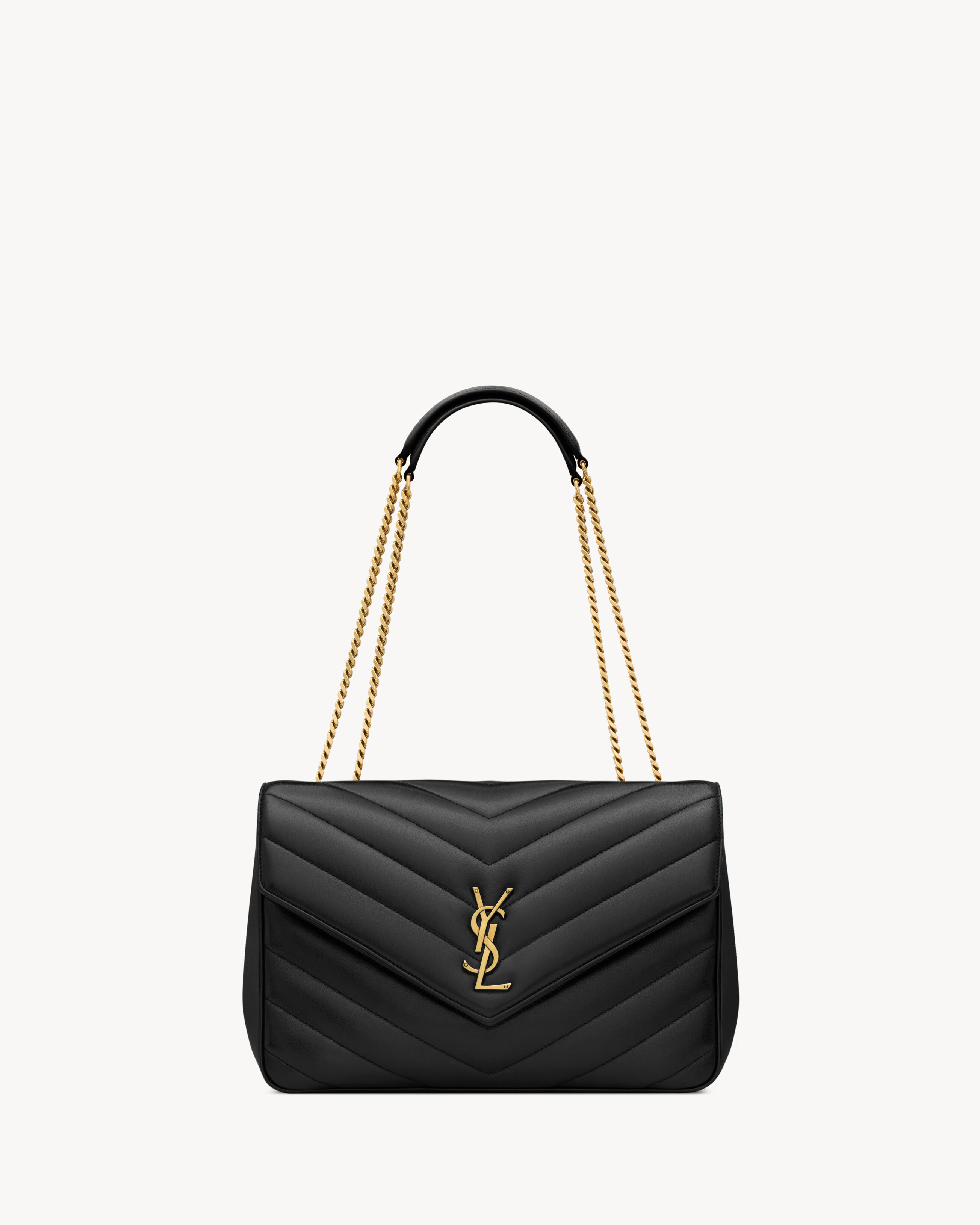 LOULOU LARGE IN MATELASSÉ LAMBSKIN - 1