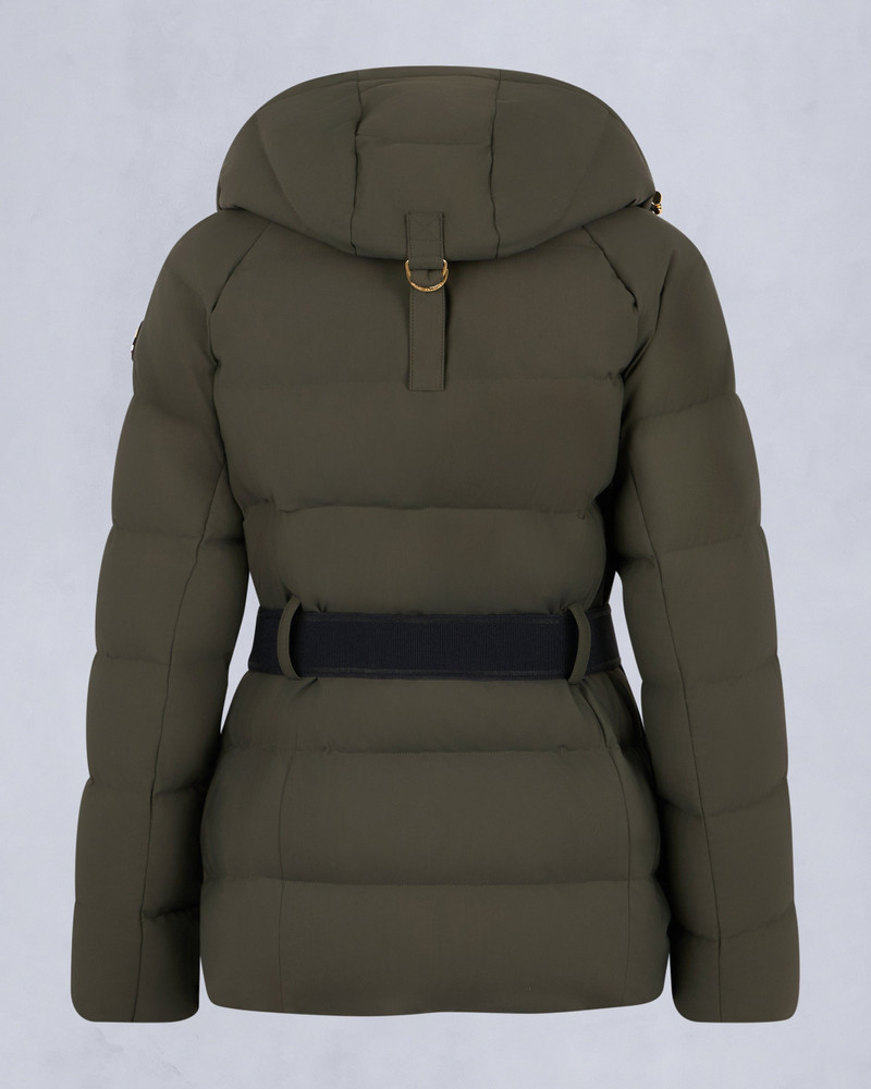 GOLD SERIES NYLUXE CAMBRIA SHEARLING TRIM JACKET 6
