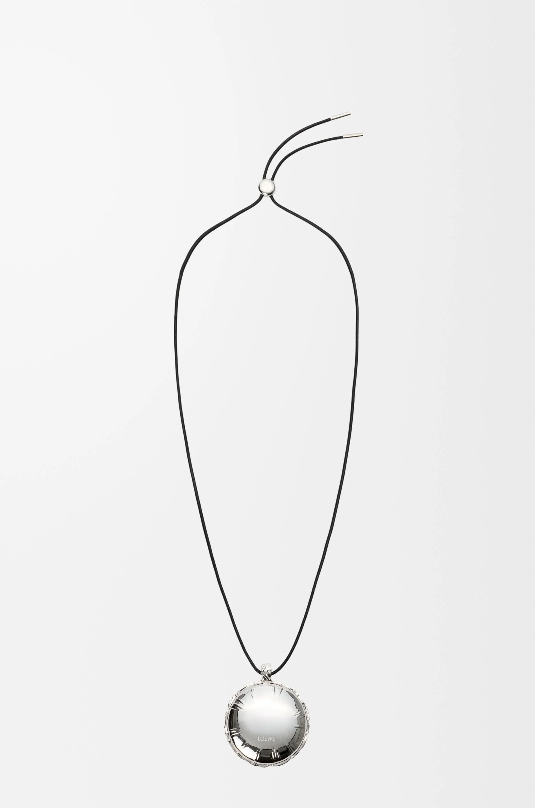 Blown inflated pendant in brass - 1