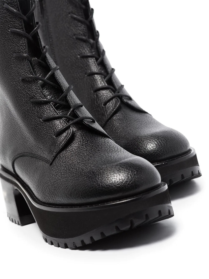 BY FAR Cobain 60mm platform boots outlook