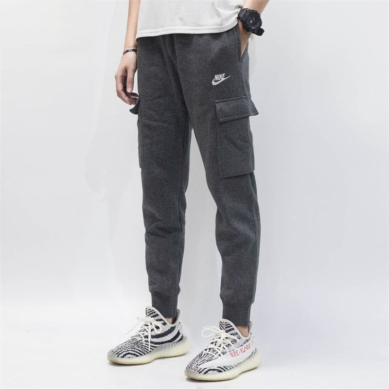 Nike Sportswear Club Fleece Pants Men Dark Grey Gray CD3130-071 - 3