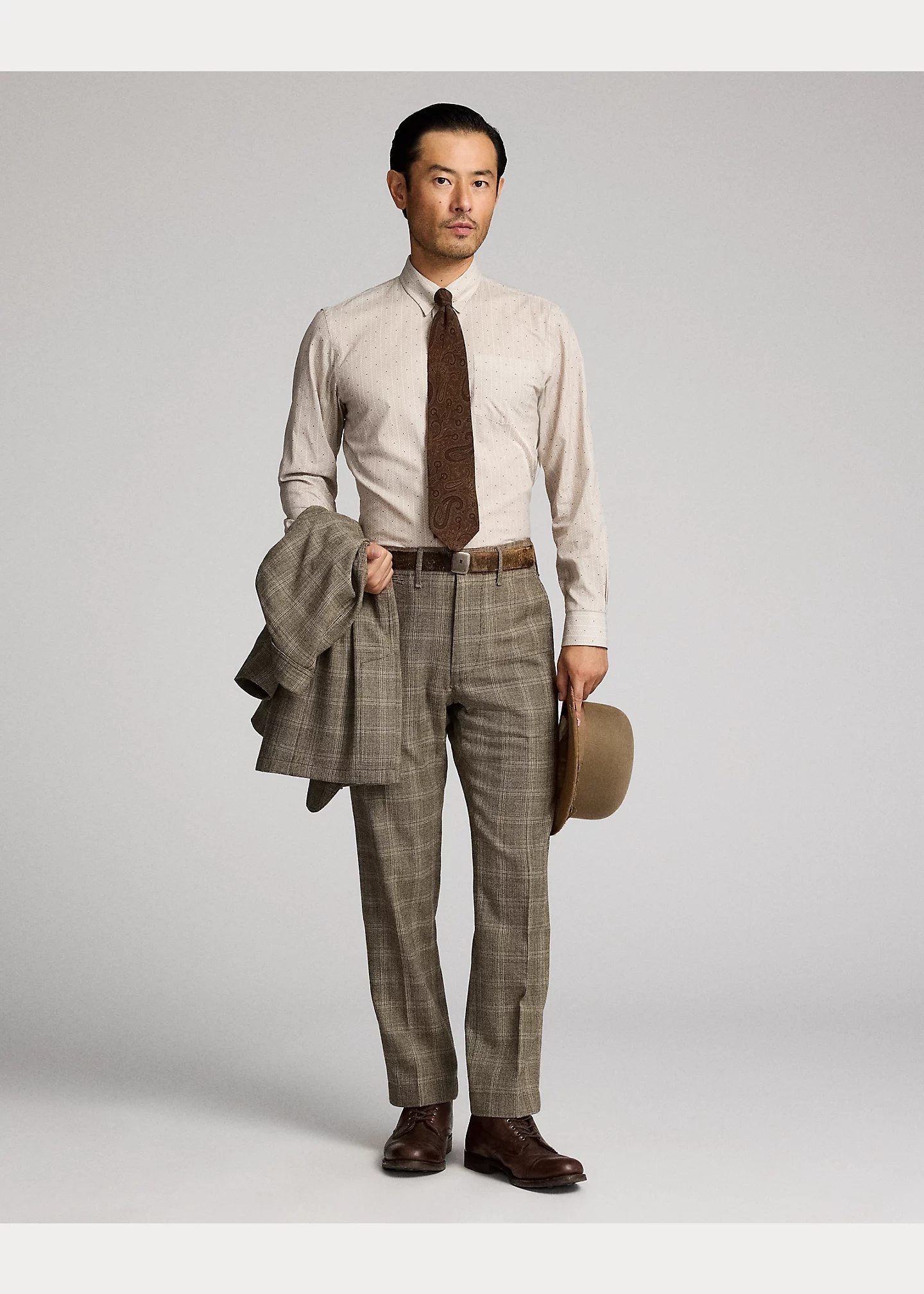 Slim Fit Print Woven Shirt - 2