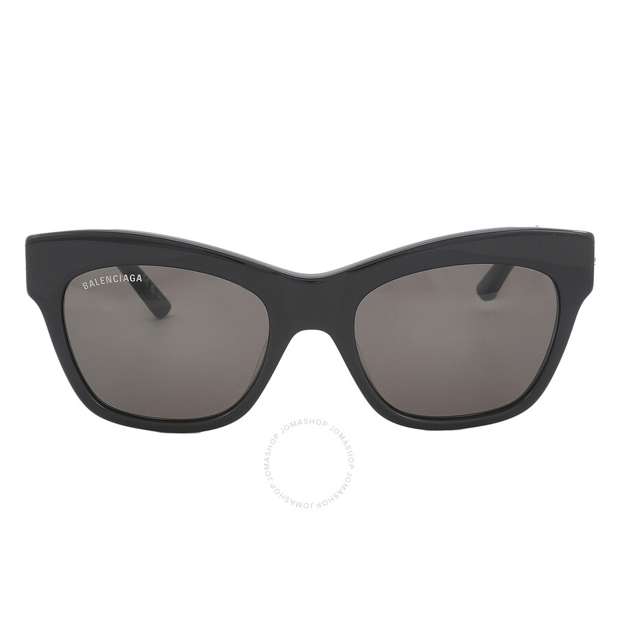 Balenciaga Grey Cat Eye Ladies Sunglasses BB0132S 001 53 - 3