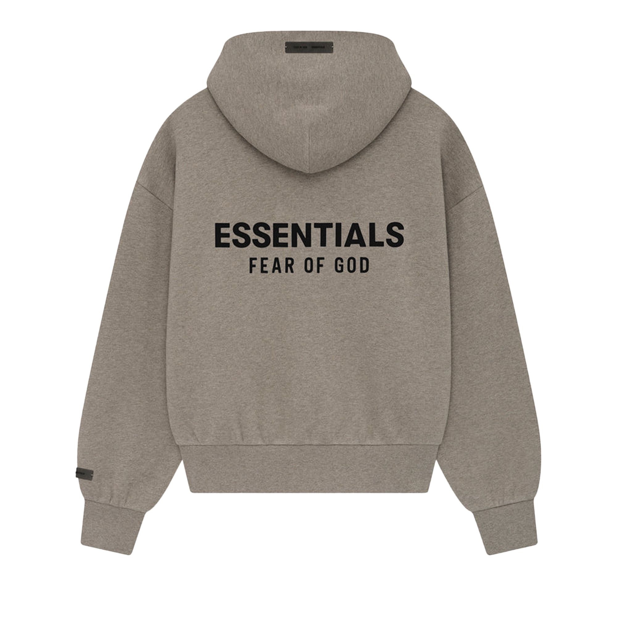 Fear of God Essentials Classic Full Zip-Up Hoodie 'Homestead Heather' - 2