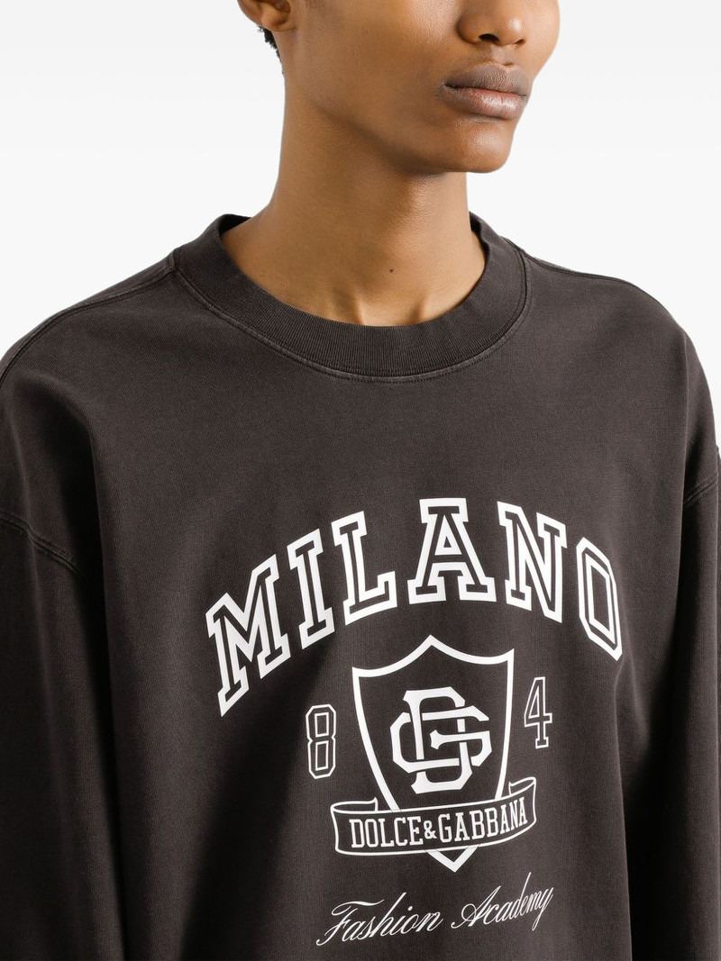 printed long-sleeve T-shirt 4