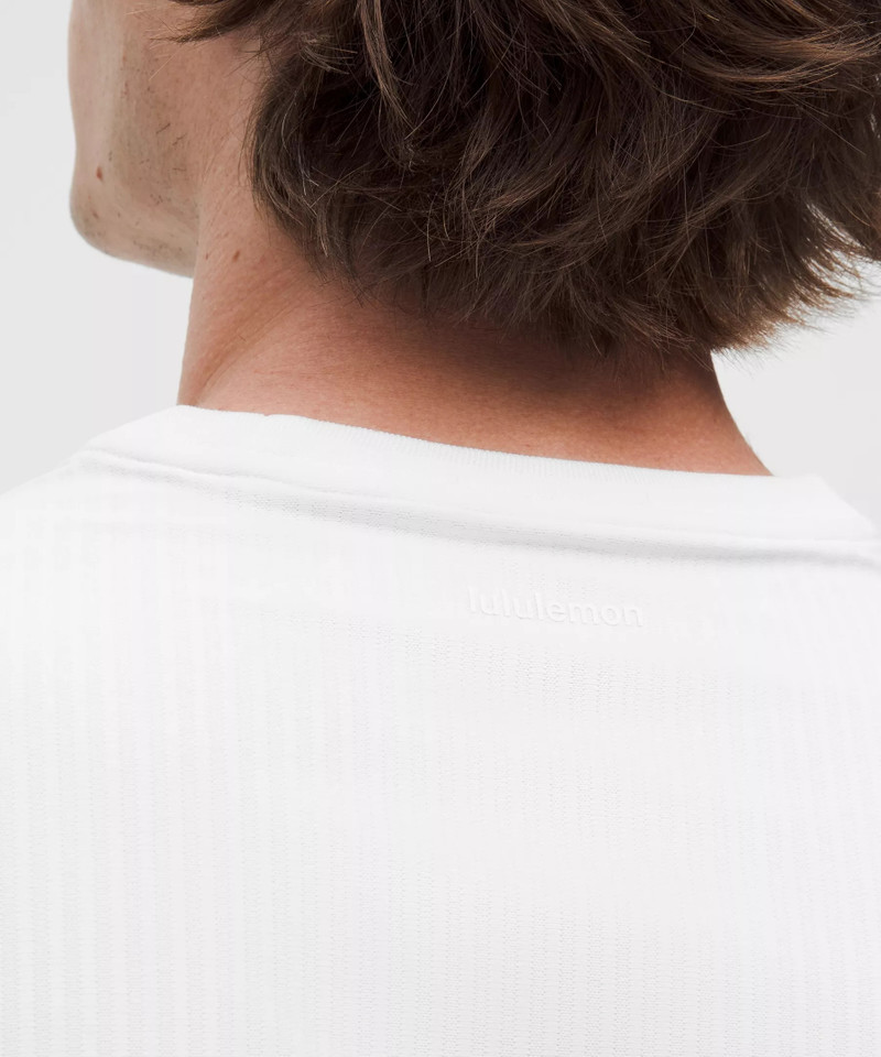 UV-Protective Striped Mesh Tennis T-Shirt 5
