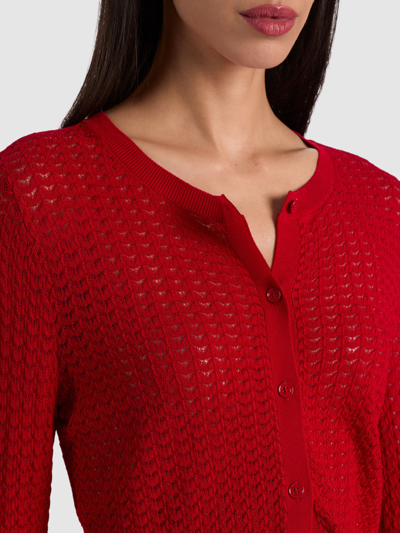 CARSON POINTELLE CARDIGAN 6