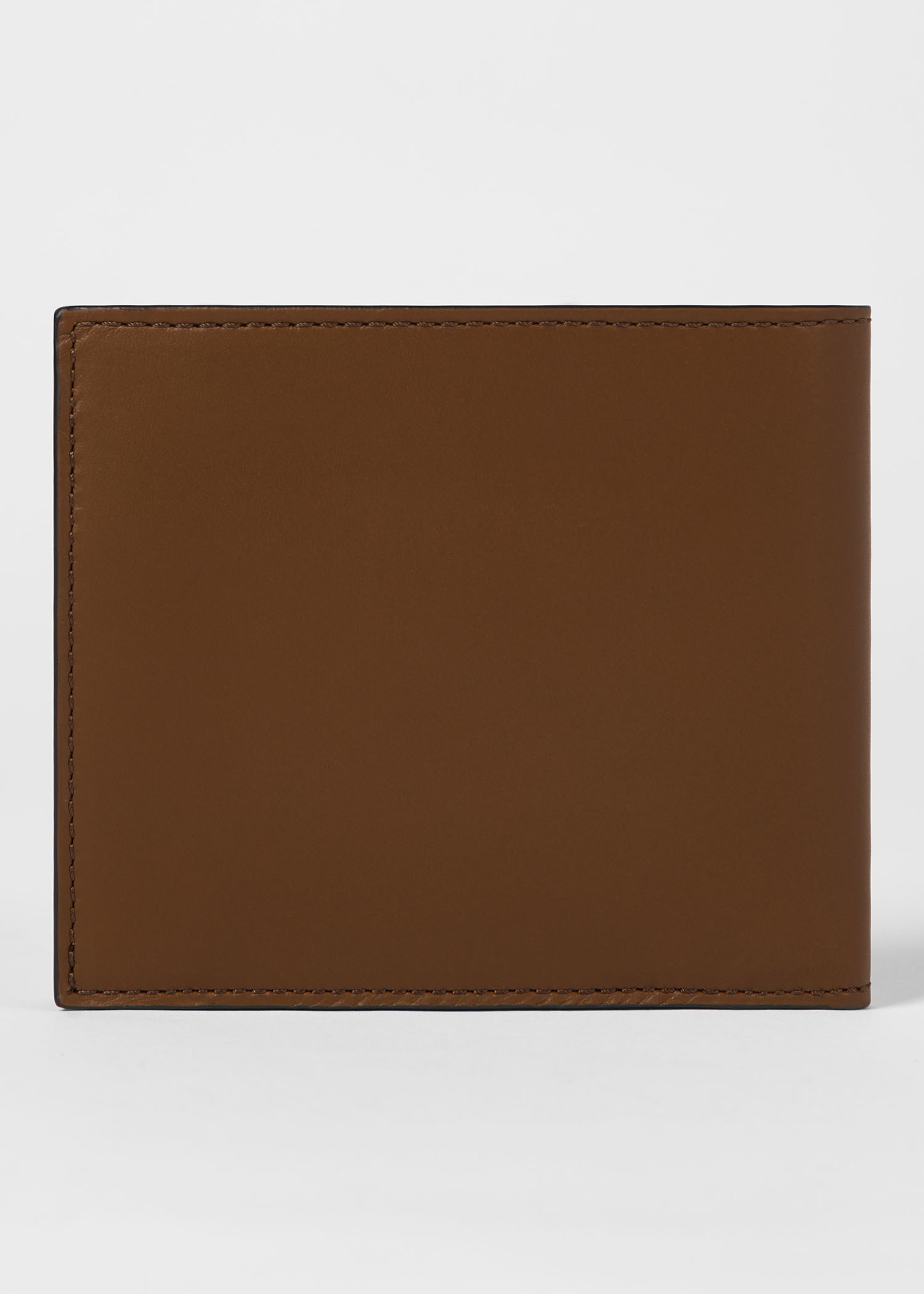 'Signature Stripe' Coated Canvas Billfold And Coin Wallet - 2