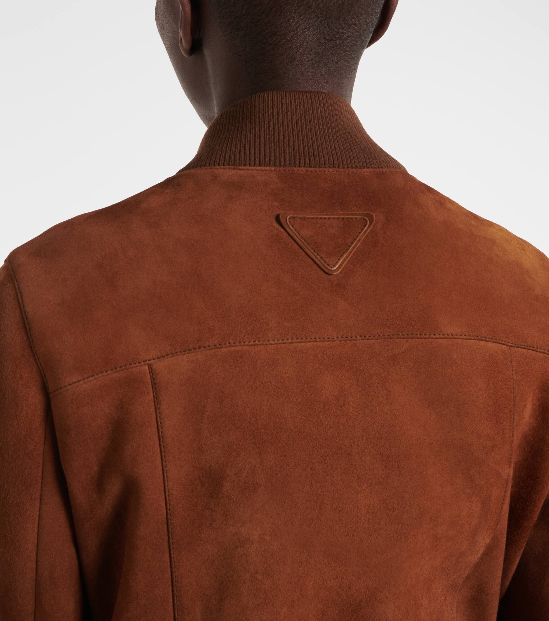 Suede blouson - 6
