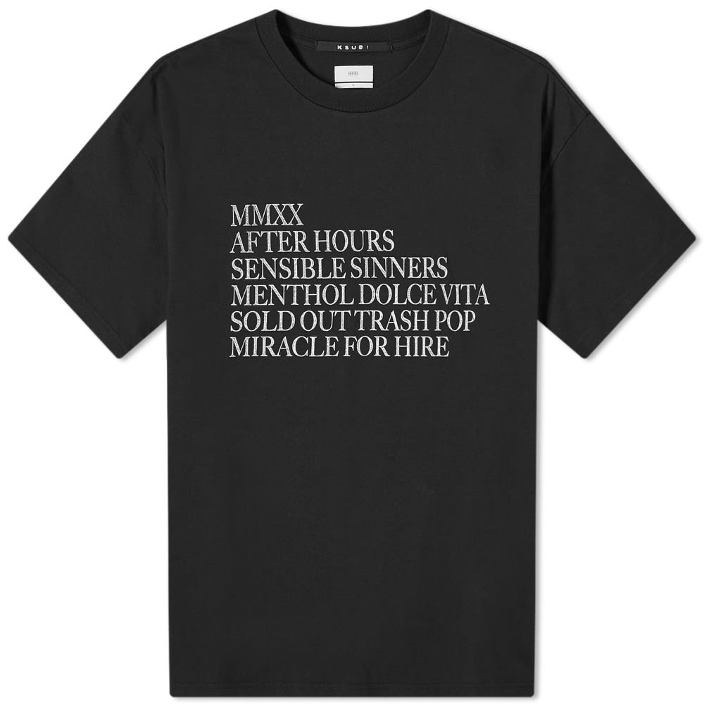 Ksubi After Hours Tee - 1