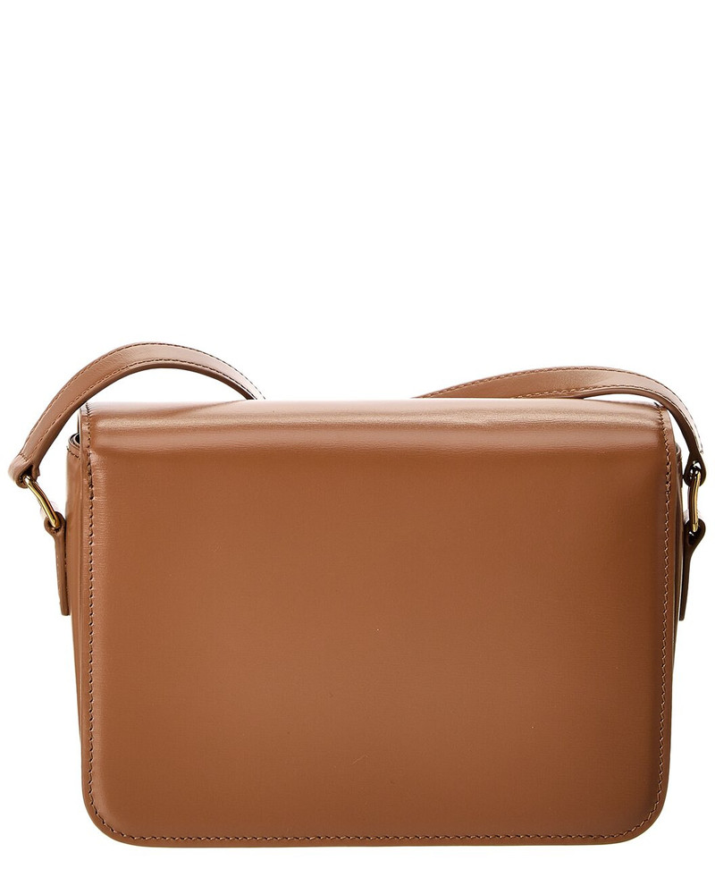 CELINE CELINE Teen Triomphe Leather Shoulder Bag outlook