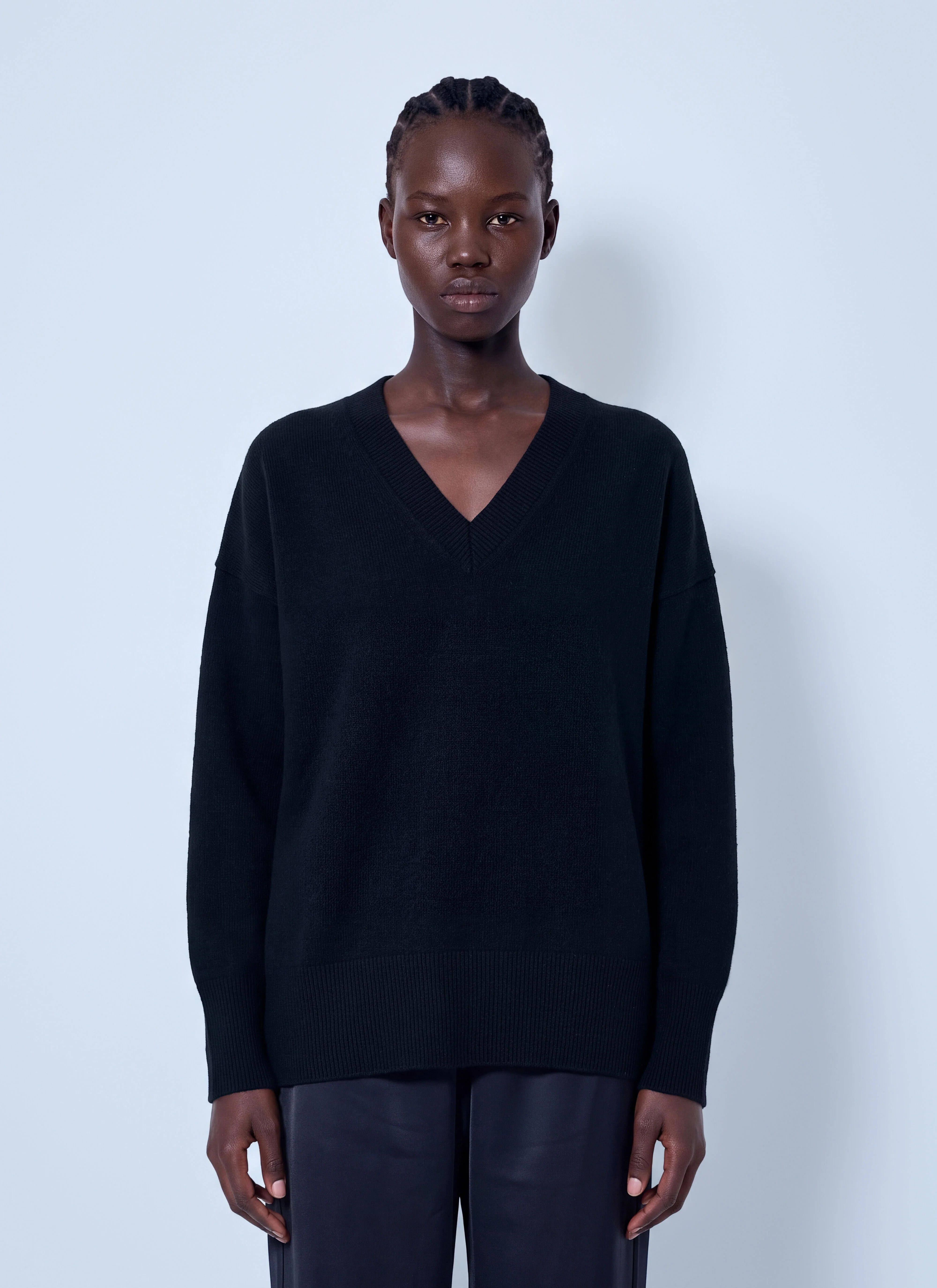 Classic V-Neck Jumper - 1