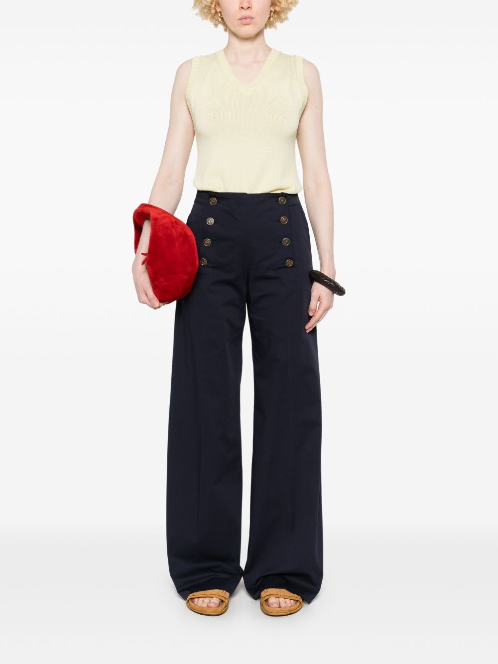 Pegaso-buttons trousers - 2