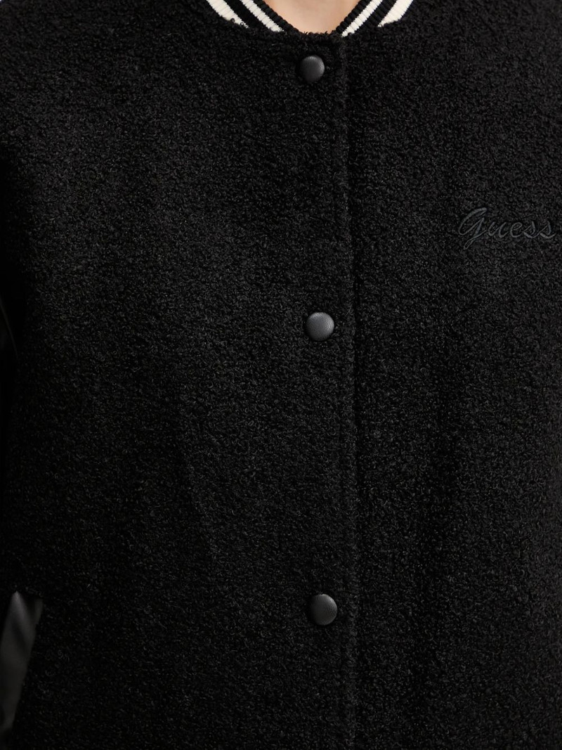 contrasted-sleeve bomber jacket 5