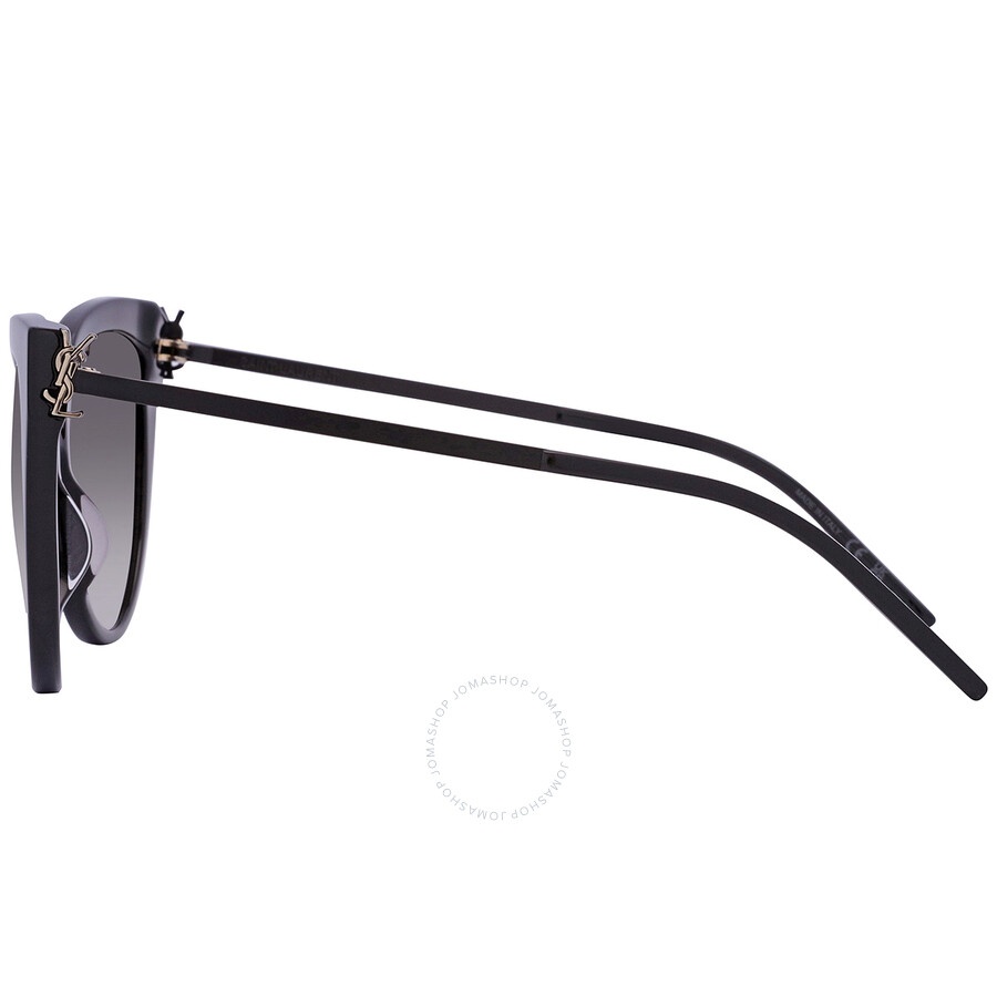 Saint Laurent Smoke Gradient Cat Eye Ladies Sunglasses SL M48SA 002 56 - 4