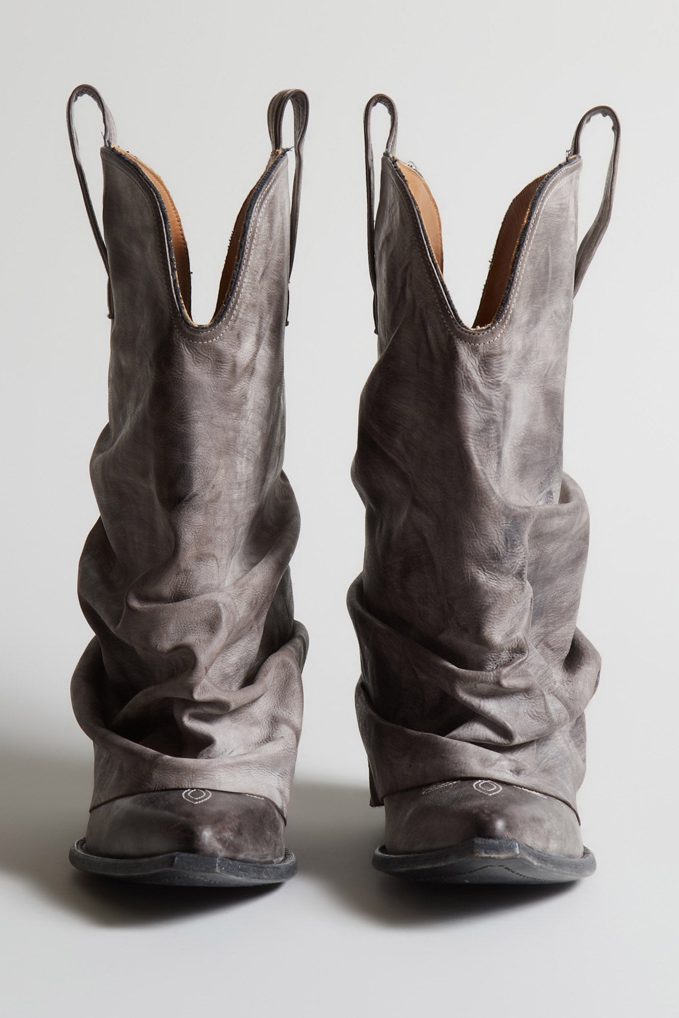 LOW RIDER COWBOY BOOT - DISTRESSED GREY - 2