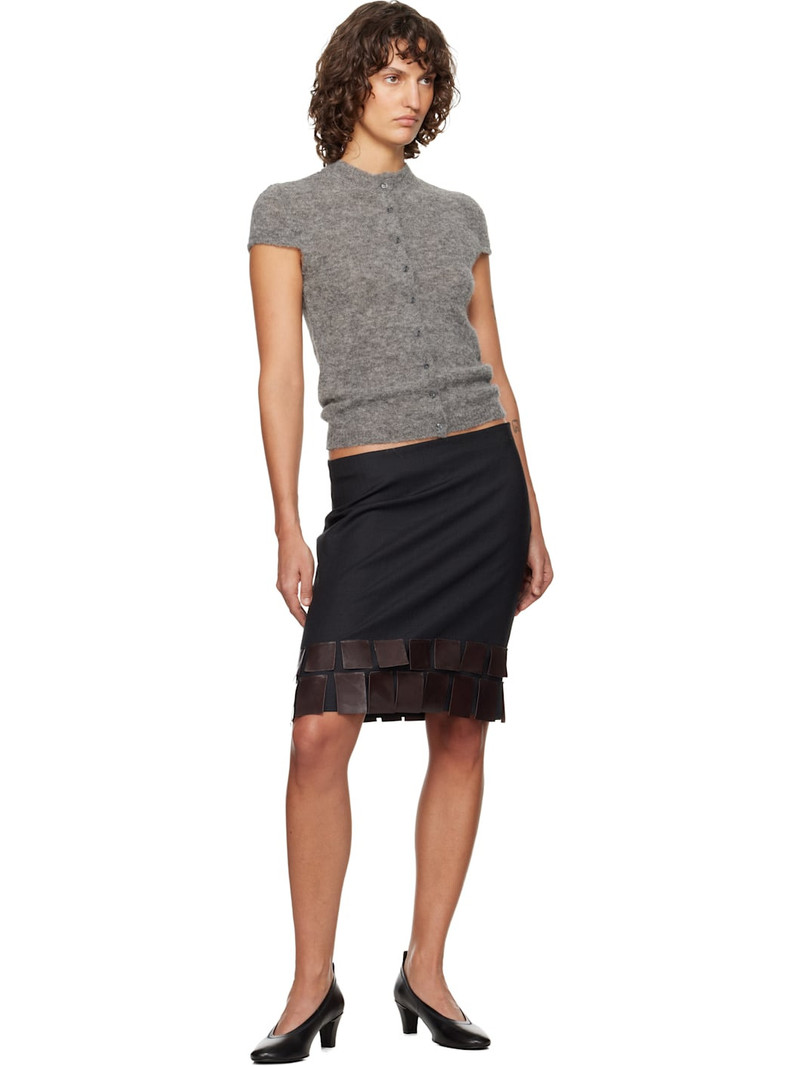 paloma wool Gray Casu Miniskirt outlook
