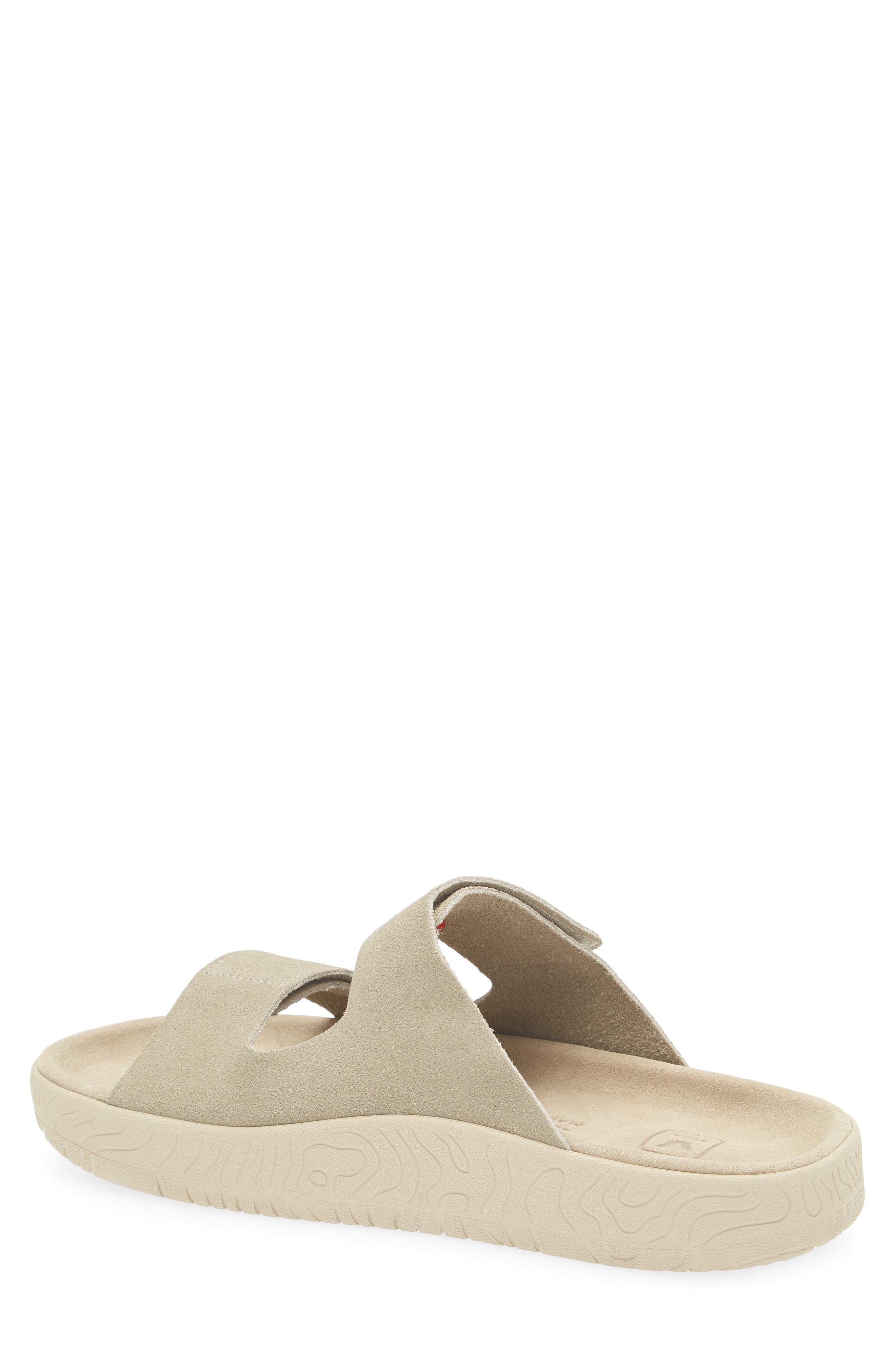 Veja Etna Suede Slide Sandal in Taupe Almond at Nordstrom - 2