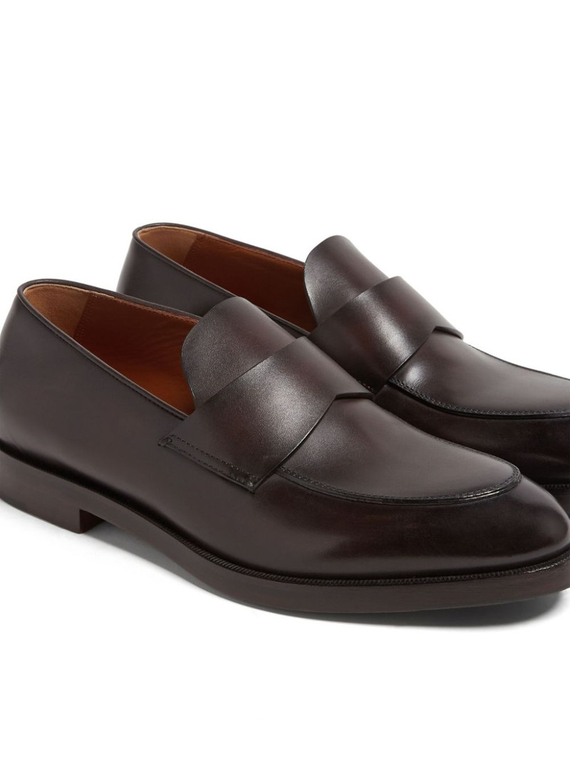 Torino 가죽 loafers 5
