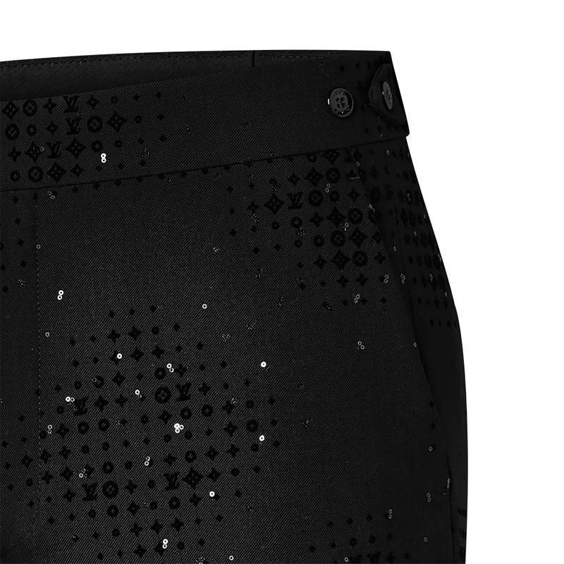 Monogram Wool Evening Pants 2