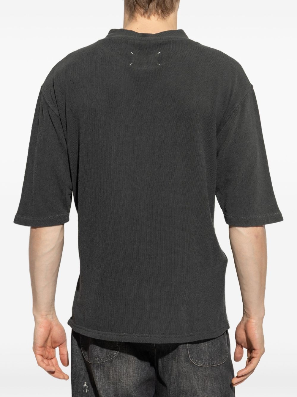 logo-print cotton t-shirt - 4