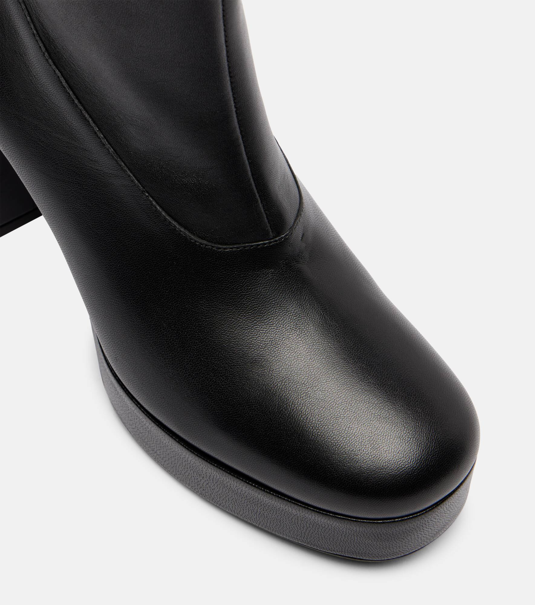 Jodie leather platform ankle boots - 5