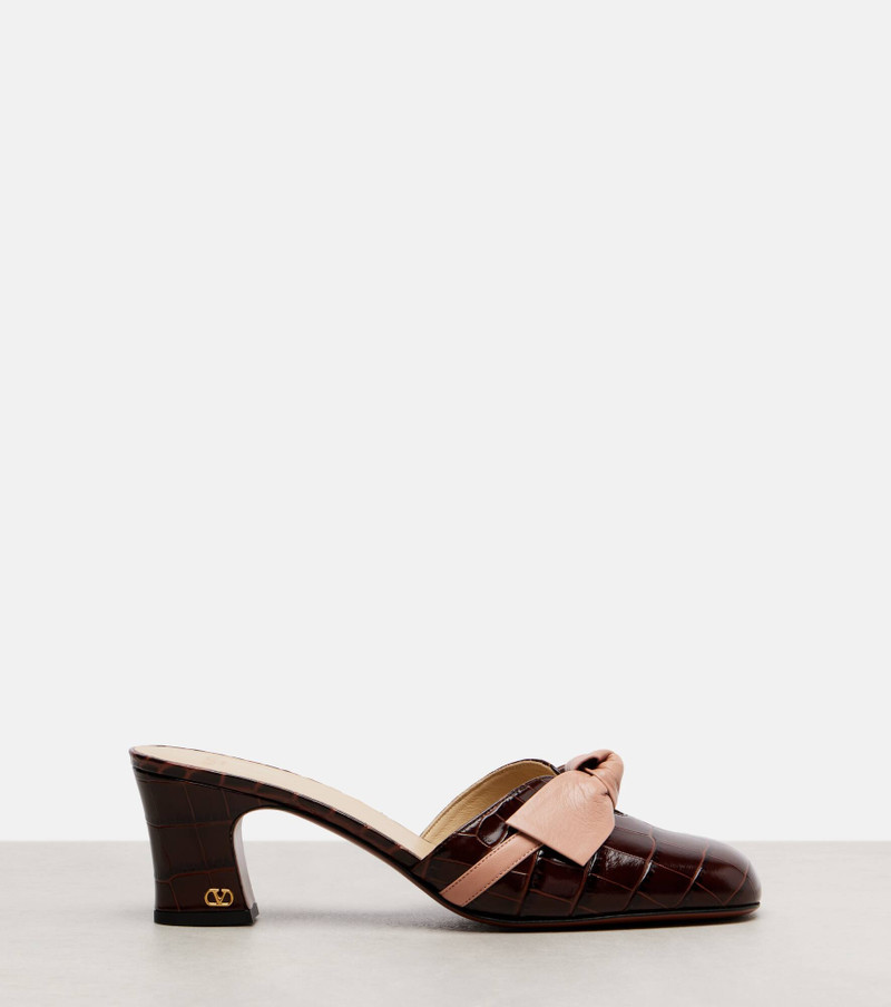 Knotty 60 leather mules 4