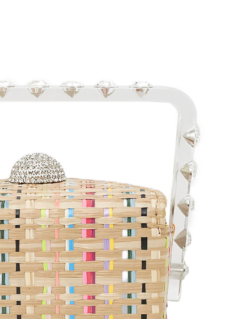 AQUAZZURA magnetic closure tote bag outlook