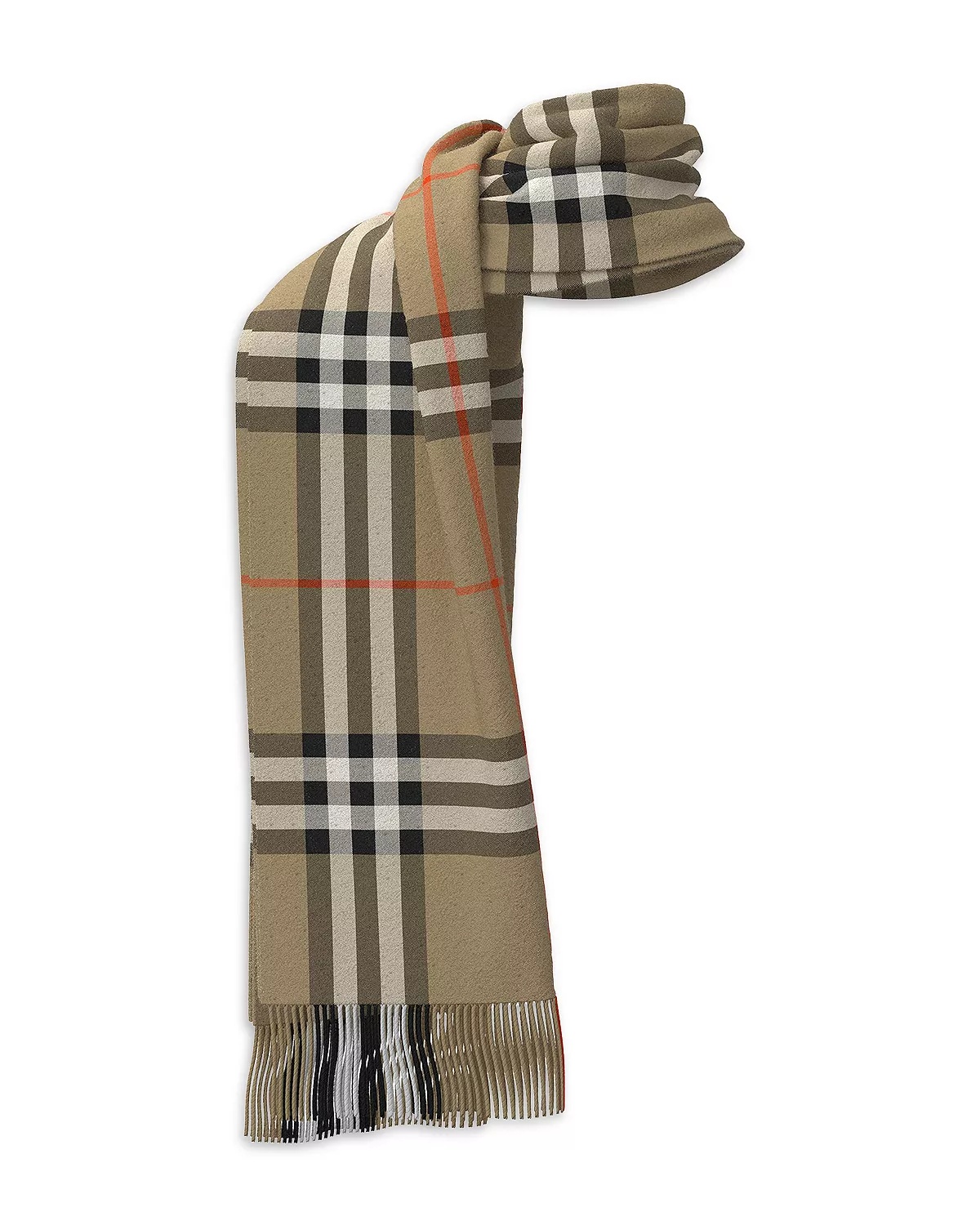 Check Cashmere Scarf - 1