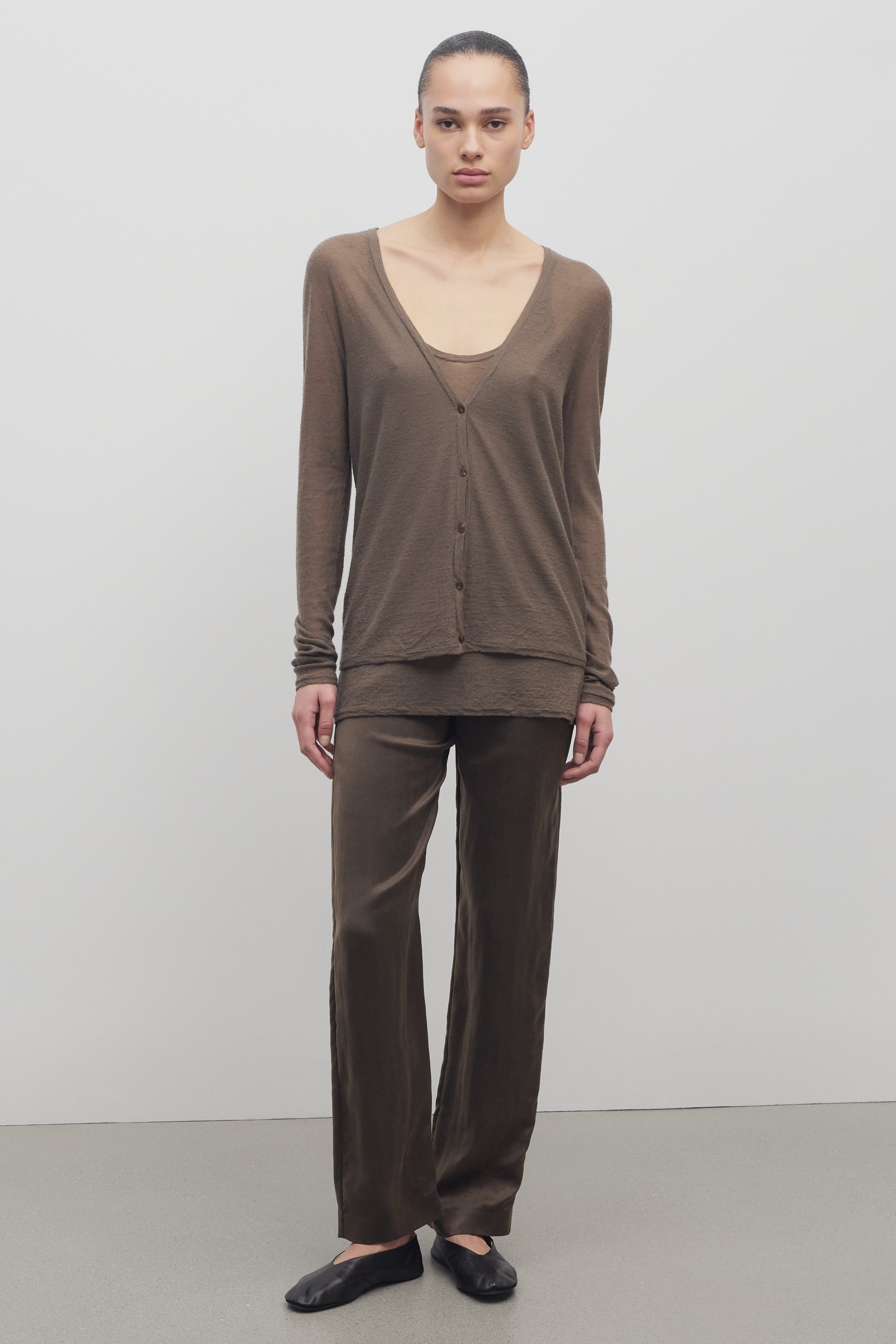Miros Pant in Cupro - 3