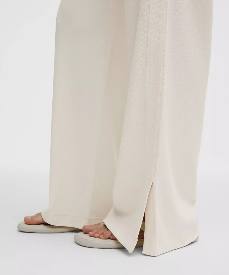 Softstreme High-Rise Wide-Leg Pique Pant *Regular 7