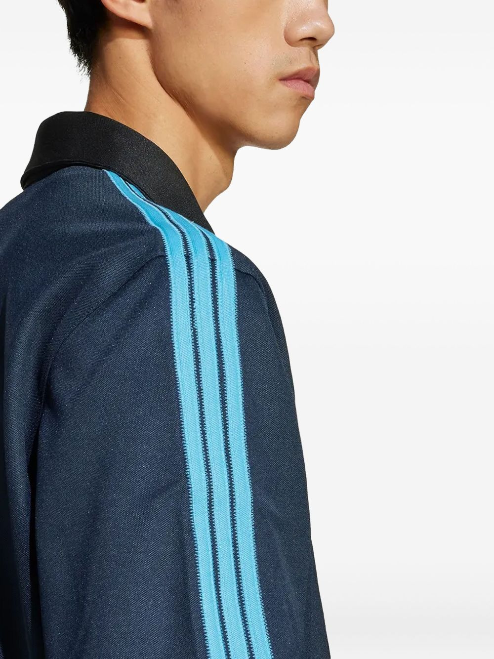 embroidered-logo jacket - 4